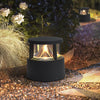 Waterproof Outdoor LED Fence Post Light Sand Gray Landscape Decorative Lamp for Garden and Villa