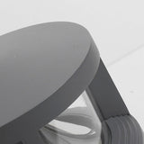 Waterproof Outdoor LED Fence Post Light Sand Gray Landscape Decorative Lamp for Garden and Villa