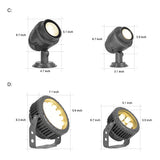 Waterproof Outdoor LED Landscape Spotlight for Decorative Tree and Garden Lighting