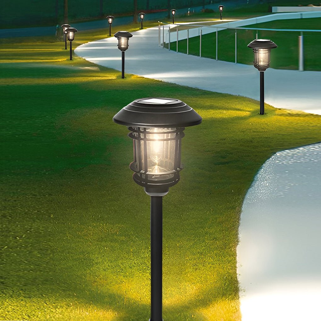 Waterproof Outdoor Solar LED Garden Lights for Landscape Path and Walkway Lighting