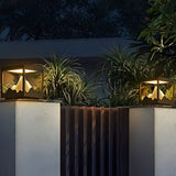 Waterproof Outdoor Solar Mountain Landscape Column Light LED Pillar Lamp for Garden Courtyard