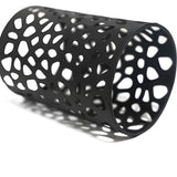 Waterproof Retro Solar Powered Outdoor Pathway Light Black Aluminum Landscape Stake