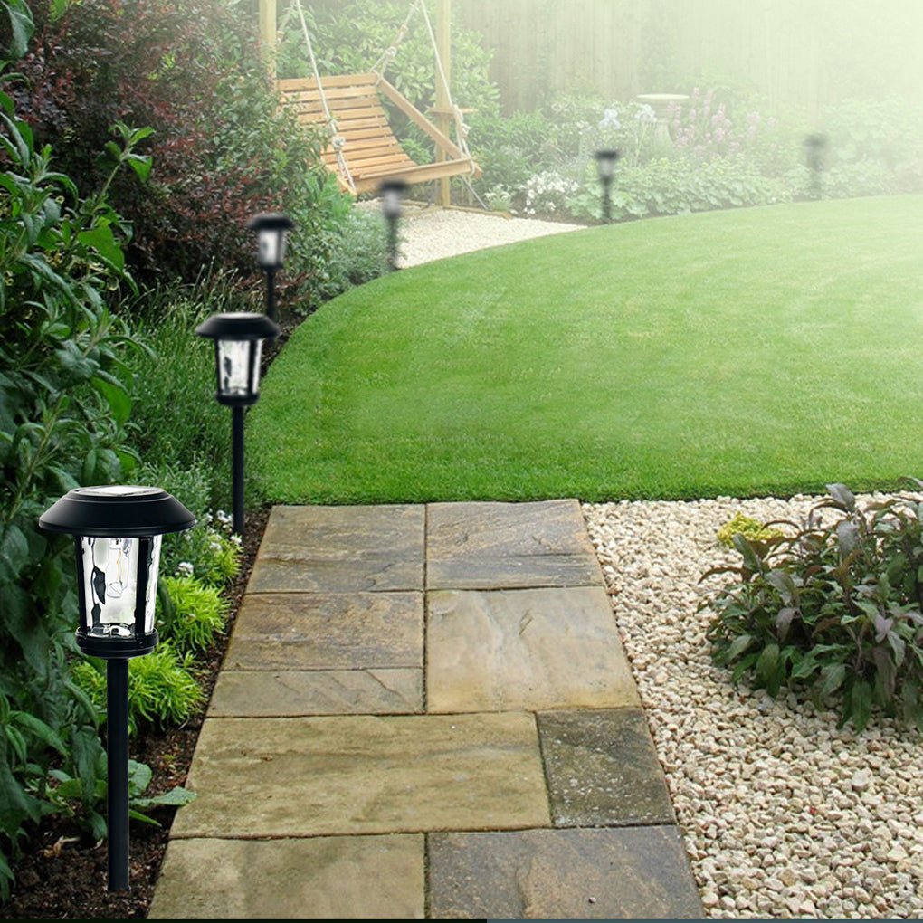 Waterproof Solar LED Post Lights Outdoor Garden Pathway Decorative Landscape Lighting