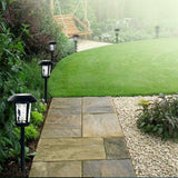 Waterproof Solar LED Post Lights Outdoor Garden Pathway Decorative Landscape Lighting
