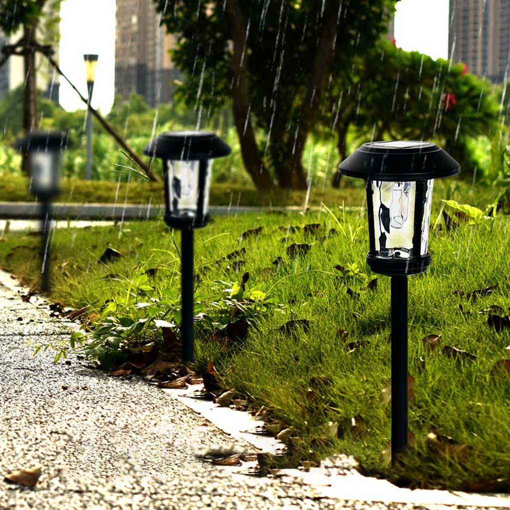 Waterproof Solar LED Post Lights Outdoor Garden Pathway Decorative Landscape Lighting