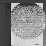 Waterproof Solar Powered Crystal Glass Ball Pillar Light LED Outdoor Garden Fence Post Lamp