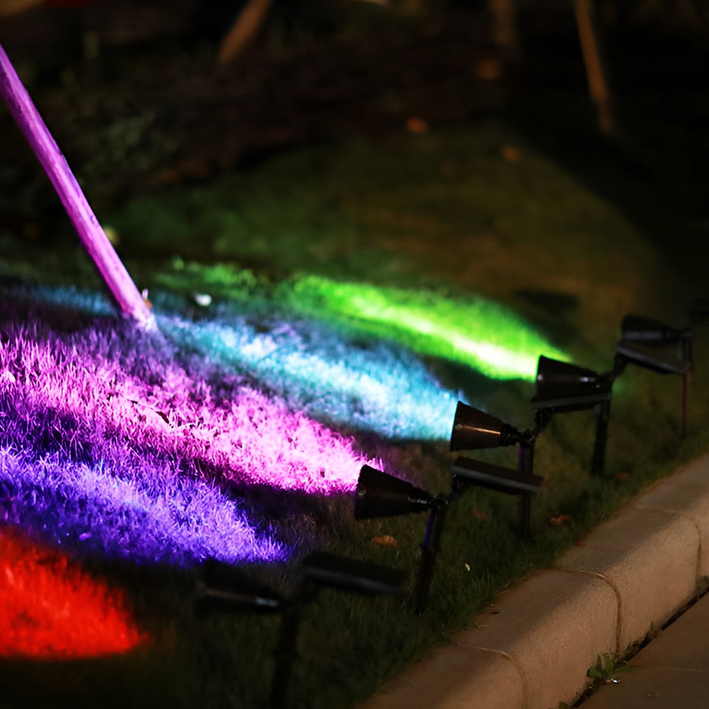 Waterproof Solar Powered LED Landscape Lighting for Outdoor Trees and Gardens