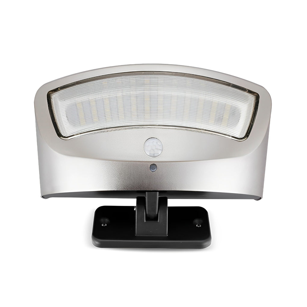 Waterproof Solar Powered Motion Sensor Wall Light with 45 Degree Adjustable Head for Garden Security
