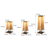 Waterproof Solar Powered Outdoor LED Floor Lamp with Rustic Rubber Shade and Stainless Steel Base