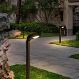 Waterproof Solar Powered Outdoor LED Pathway Bollard Garden Lamp