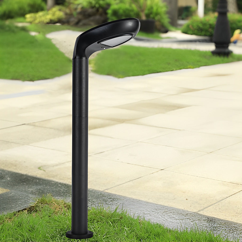 Waterproof Solar Powered Outdoor LED Pathway Bollard Garden Lamp