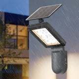 Waterproof Solar Powered Outdoor LED Wall Sconce Modern Aluminum Garden Path Lighting