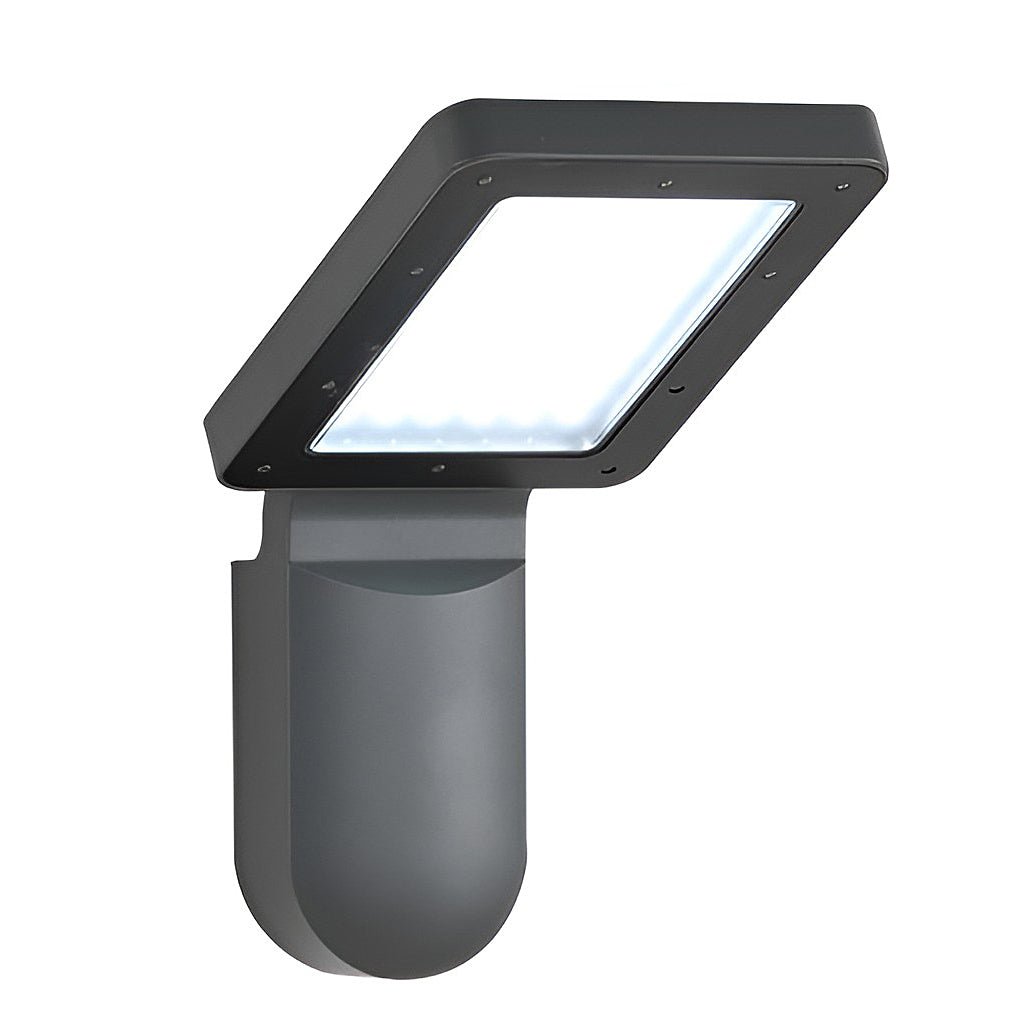 Waterproof Solar Powered Outdoor LED Wall Sconce Modern Aluminum Garden Path Lighting