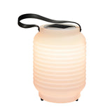 Waterproof White Solar LED Cylinder Camping Lantern Portable Outdoor Table Lamp with Remote