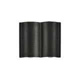 Wave Design Modern LED Waterproof Outdoor Wall Washer Light Up and Down Sconce