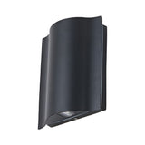 Wave Design Waterproof LED Outdoor Wall Light Aluminum Up and Down Sconce for Porch and Villa