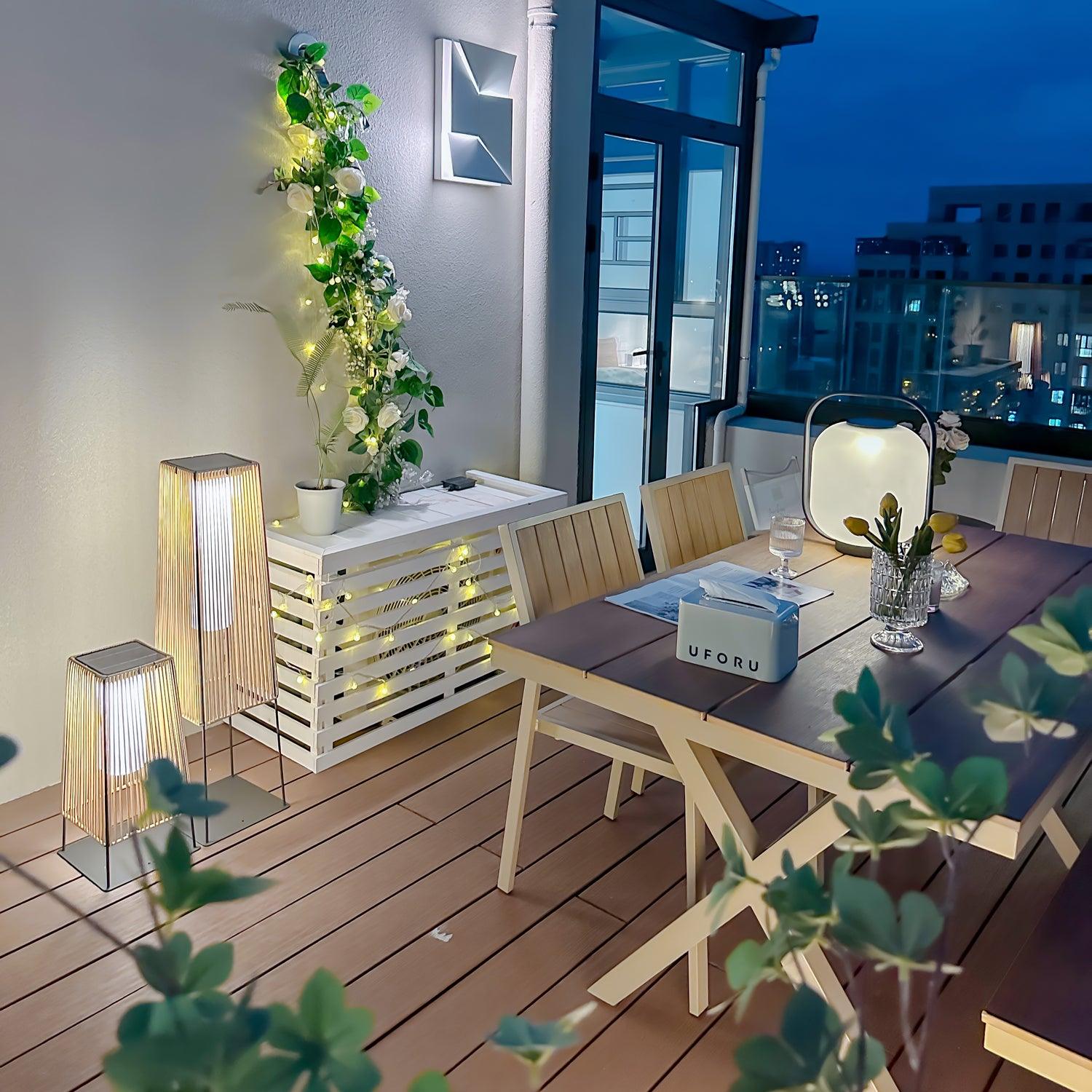 weatherproof-plastic-rattan-outdoor-post-light-for-garden-path-with-solar-and-hardwired-options