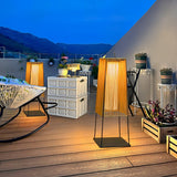 weatherproof-plastic-rattan-outdoor-post-light-for-garden-path-with-solar-and-hardwired-options