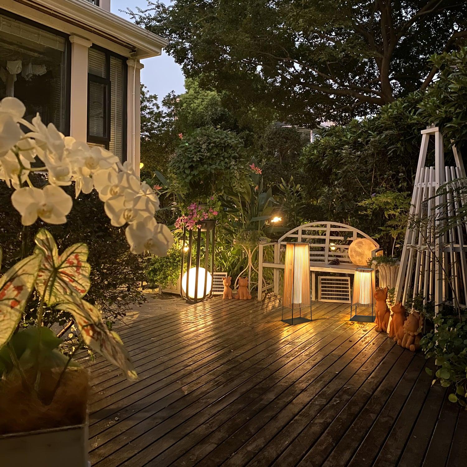 weatherproof-plastic-rattan-outdoor-post-light-for-garden-path-with-solar-and-hardwired-options