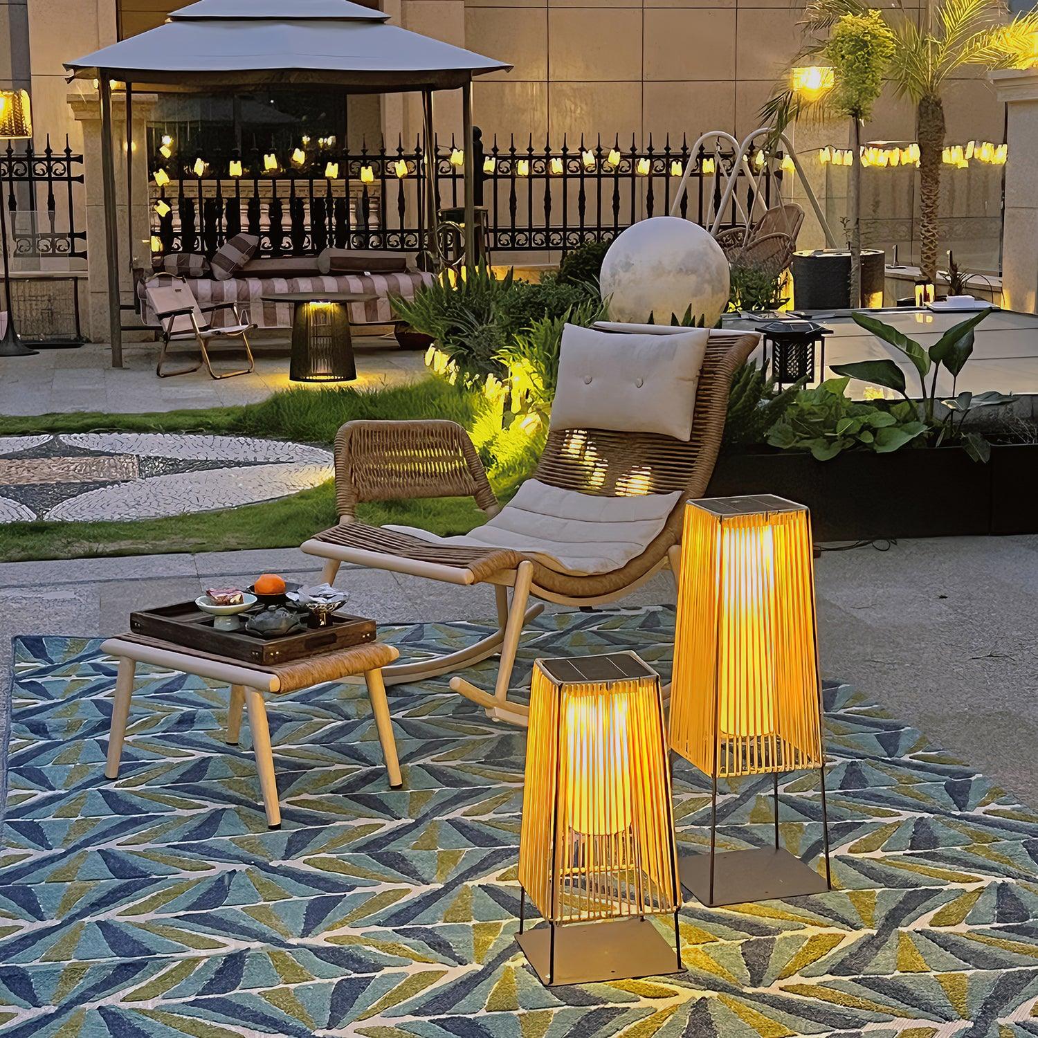 weatherproof-plastic-rattan-outdoor-post-light-for-garden-path-with-solar-and-hardwired-options
