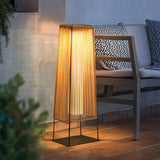 weatherproof-plastic-rattan-outdoor-post-light-for-garden-path-with-solar-and-hardwired-options