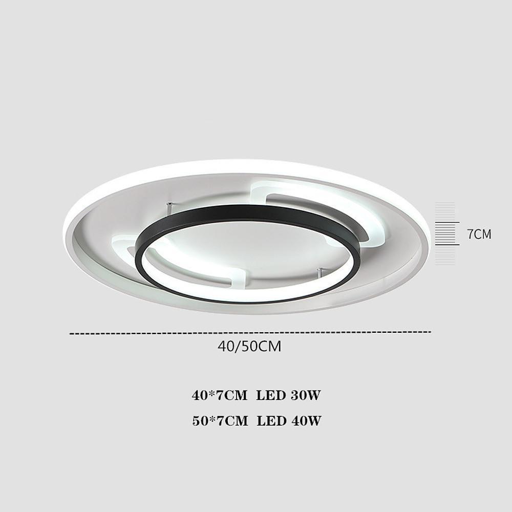 Geometric Cluster LED Flush Mount Lighting Modern Bedroom Living Room Ceiling Lamp