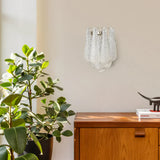 white-murano-petals-glass-wall-sconce-iridescent-alabaster-disc-wall-light