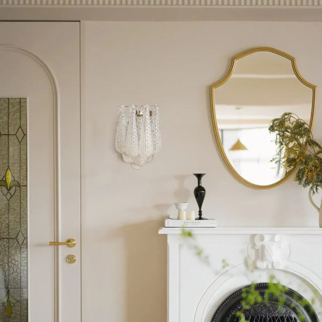 white-murano-petals-glass-wall-sconce-iridescent-alabaster-disc-wall-light