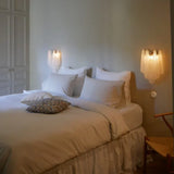 white-murano-petals-glass-wall-sconce-iridescent-alabaster-disc-wall-light
