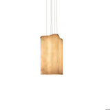 White Nuvola Cloud Shaped Fiberglass Pendant Lamp Modern Textured Hanging Light