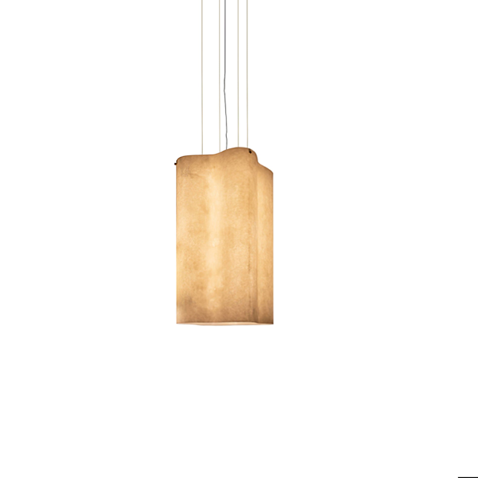 White Nuvola Cloud Shaped Fiberglass Pendant Lamp Modern Textured Hanging Light