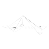 Modern Industrial Multi Arm Spider Chandelier with Adjustable Rotating Steel Arms