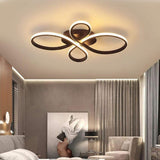 Modern Floral LED Ceiling Light Flush Mount Artistic Flower Design Fixture