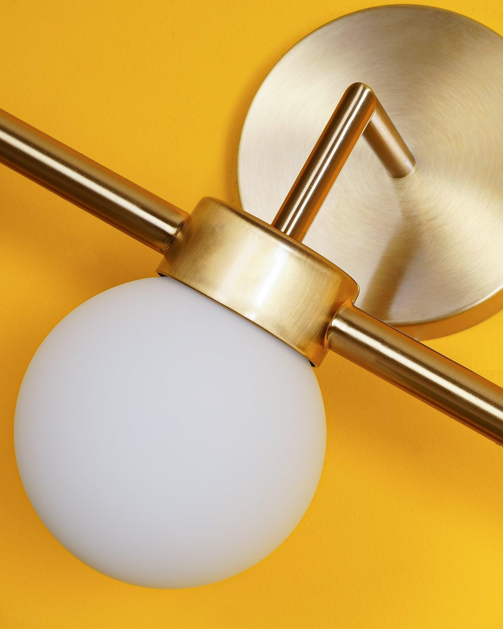 Wink Retro Tassel Wall Sconce Gold Geometric Fabric Fringe Wall Light for Bedroom