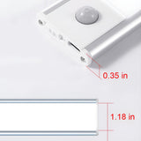Wireless Rechargeable LED Under Cabinet Motion Sensor Light Battery Operated Kitchen Wardrobe Lamp