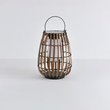 Woven Rattan Landscape Lantern Outdoor Floor Lamp IP65 Waterproof Garden Light