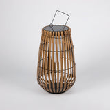 Woven Rattan Landscape Lantern Outdoor Floor Lamp IP65 Waterproof Garden Light
