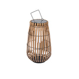 Woven Rattan Landscape Lantern Outdoor Floor Lamp IP65 Waterproof Garden Light