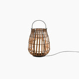 Woven Rattan Landscape Lantern Outdoor Floor Lamp IP65 Waterproof Garden Light