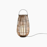 Woven Rattan Landscape Lantern Outdoor Floor Lamp IP65 Waterproof Garden Light