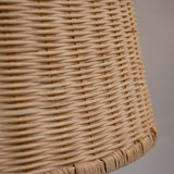 Woven Rattan Pendant Light Natural Handmade Hanging Lamp for Kitchen and Bedroom