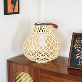 Woven Sphere Solar Lantern Decorative Outdoor Garden Lamp and Architectural Table Light