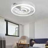 Modern Abstract Circular LED Flush Mount Ceiling Lamp for Bedroom and Office