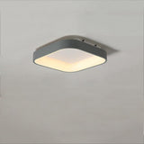 Modern Square LED Flush Mount Ceiling Light for Bedroom and Living Room Lighting