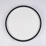 Modern 16 Inch LED Circular Flush Mount Ceiling Light for Bedroom and Living Room