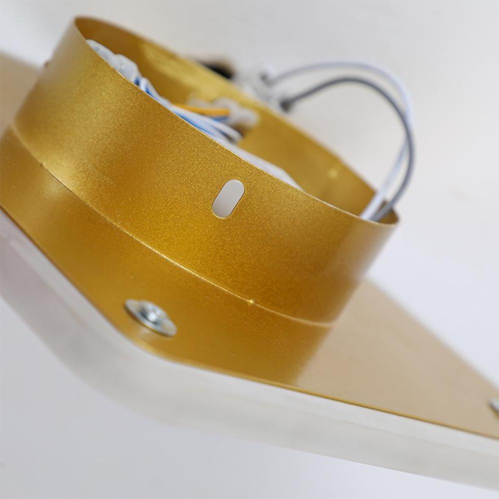 Modern Minimalist Square LED Flush Mount Ceiling Light for Hallway Entryway and Low Ceiling Areas